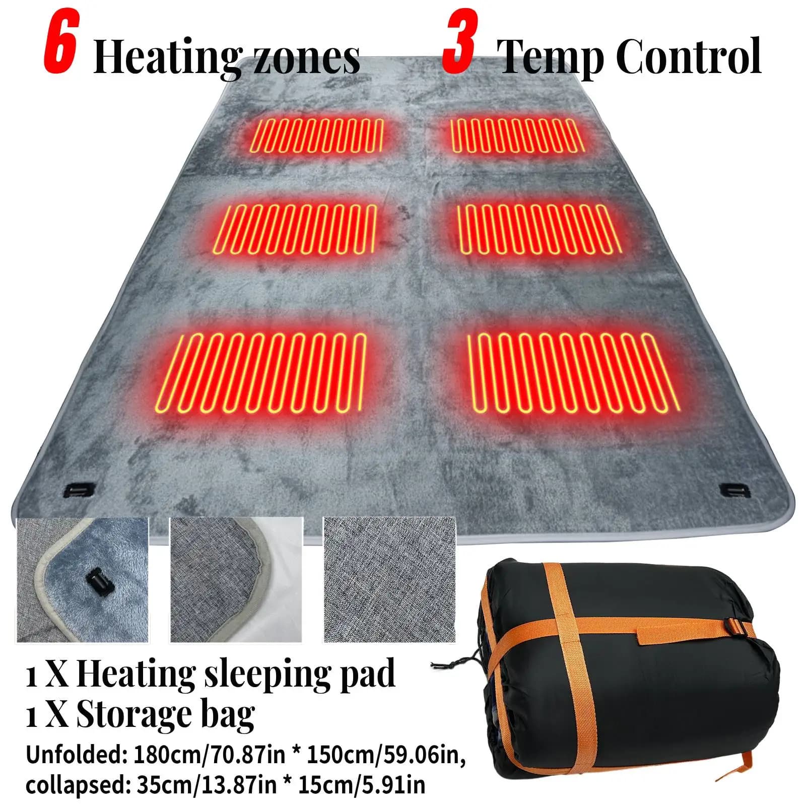 6 Zones 3 Temp