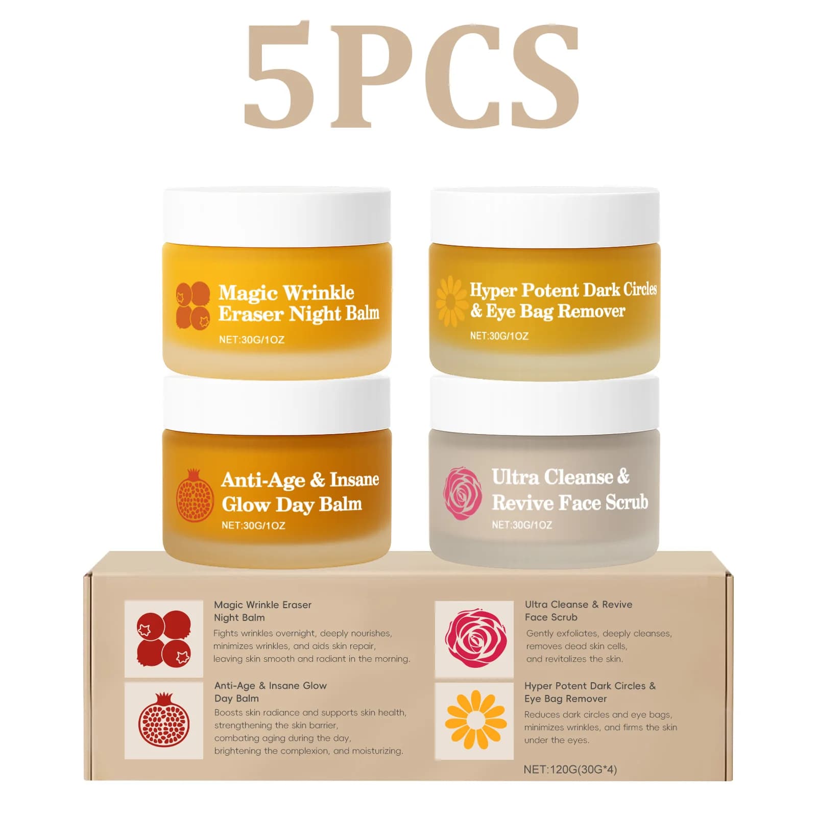 5PCS