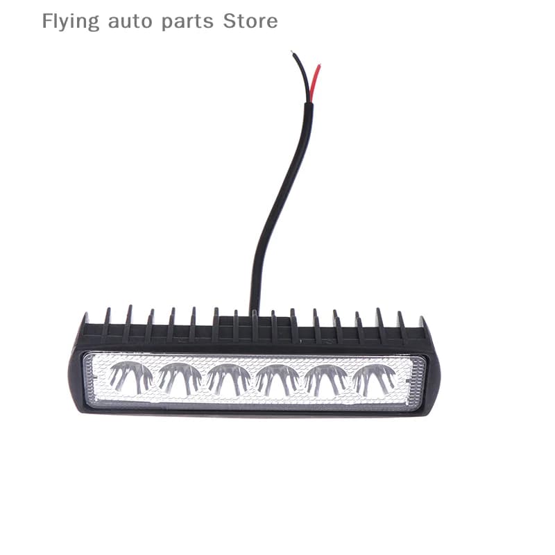 Car LED Light Bar 12V 18W 6000K Work Light For Car Motorcycle Truck Trailer Offroad Headlights Driving Light