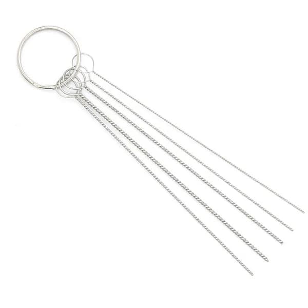 Carburetor Cleaning Tool Carbon Dirt Jet Remove Brushes Needles for Car Motorcycle Moped Scooter ATV Carb Jets Wire Cleaner Kits