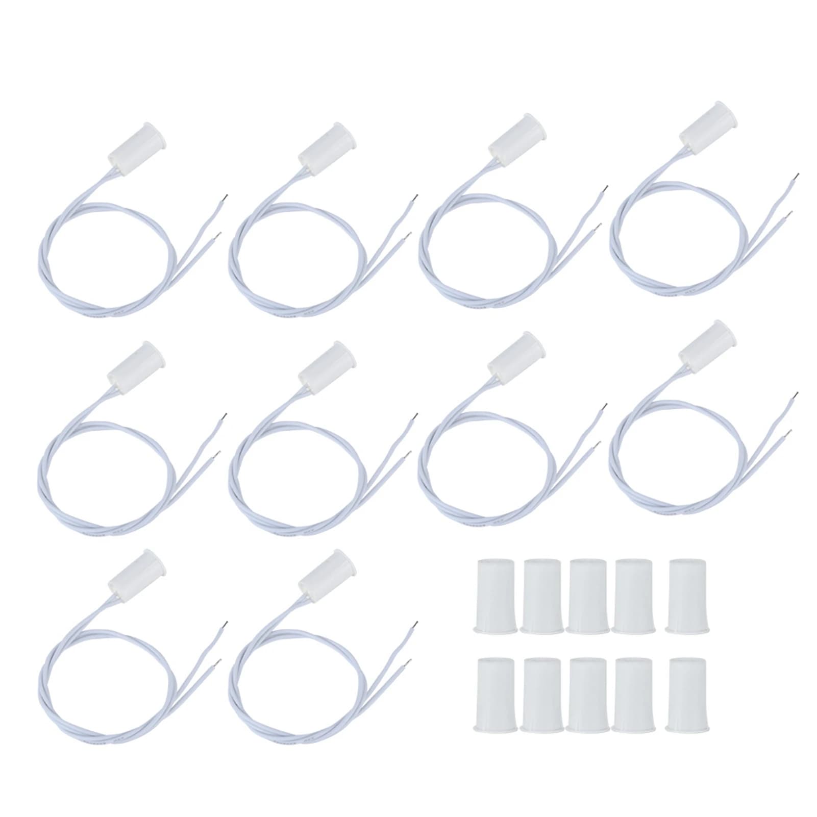 Wired Door Window Sensor Magnetic Switch for Home Alarm System Door Sensor Magnetic Switch Alarm Wired Door Window Sensor