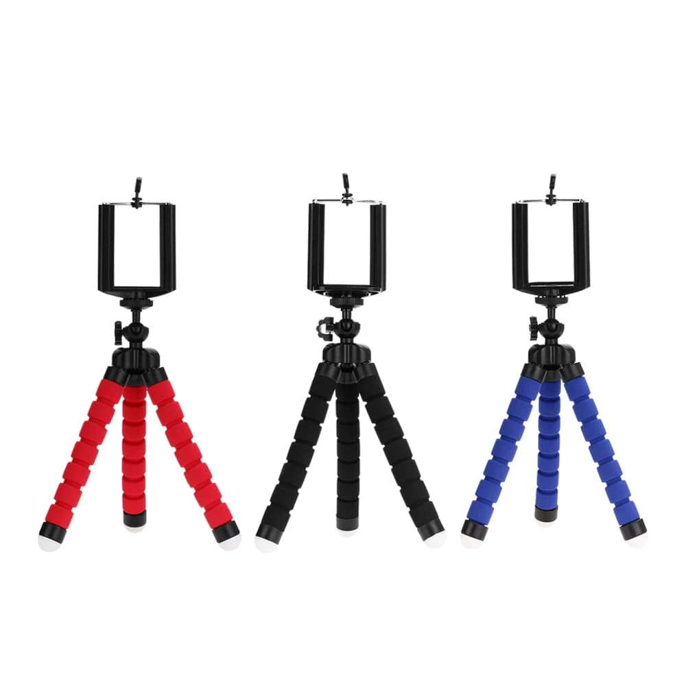 Tripods For Phone Mobile Camera Holder Clip Smartphone Monopod Tripe Stand Octopus Mini Tripod Stativ 1/4 Screw
