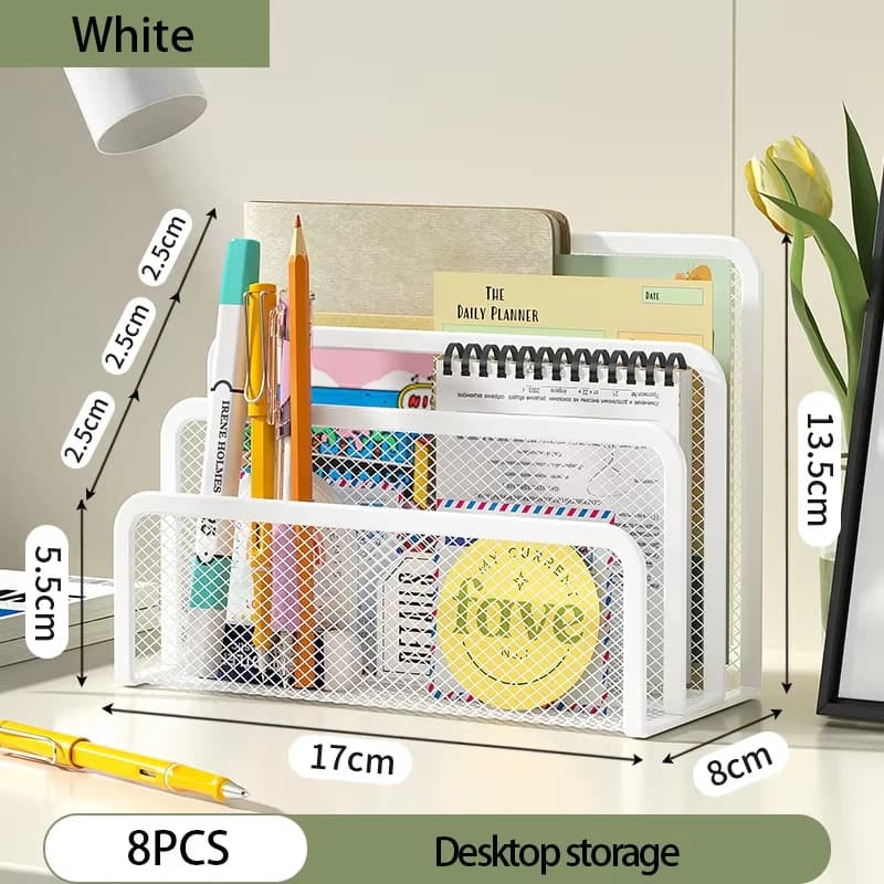 8PCS-White