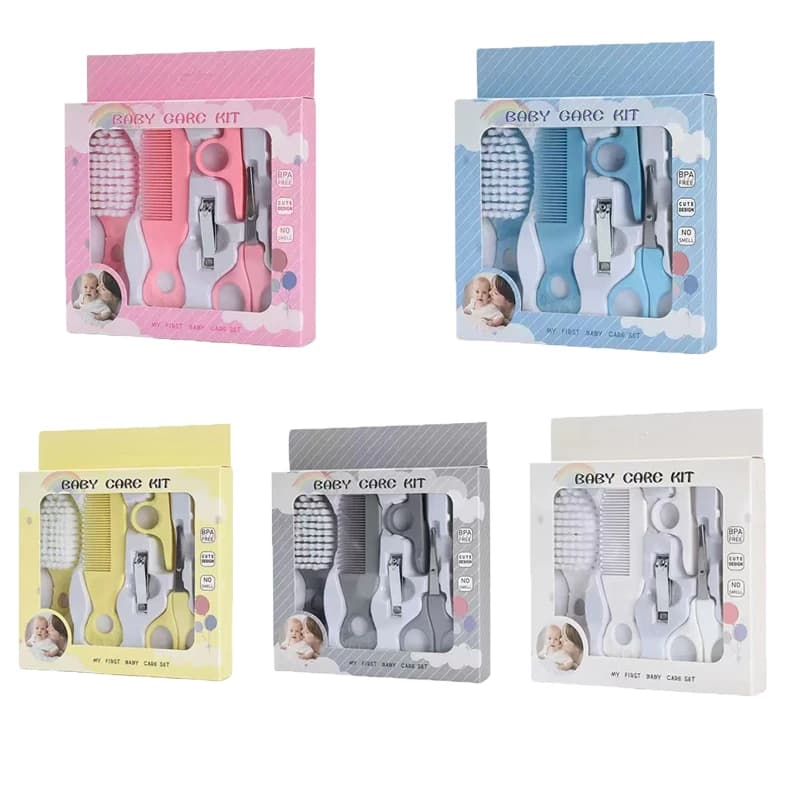 Baby Grooming Kit with Comb and Brush