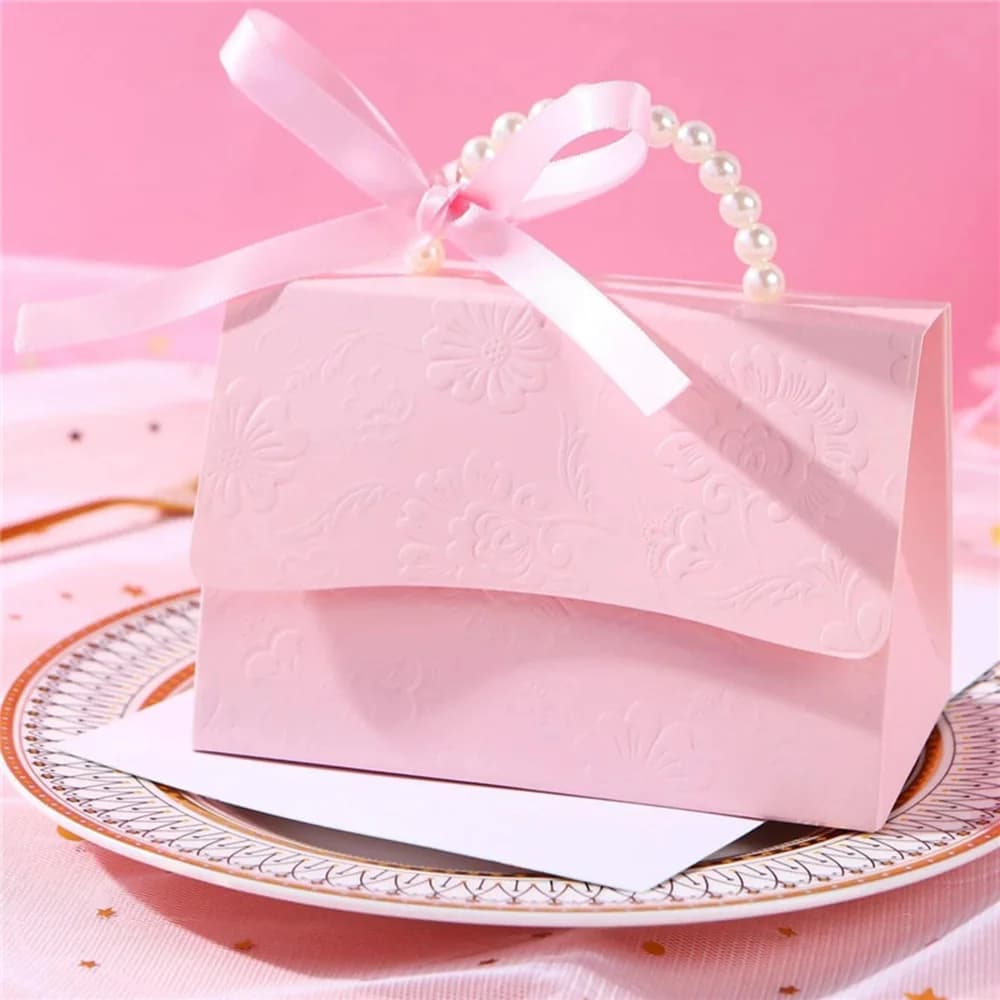 Wedding Favors Candy Box For Guests Portable Birthday Party Baby Shower Gift Boxes Mini Packaging Bags Party Decor