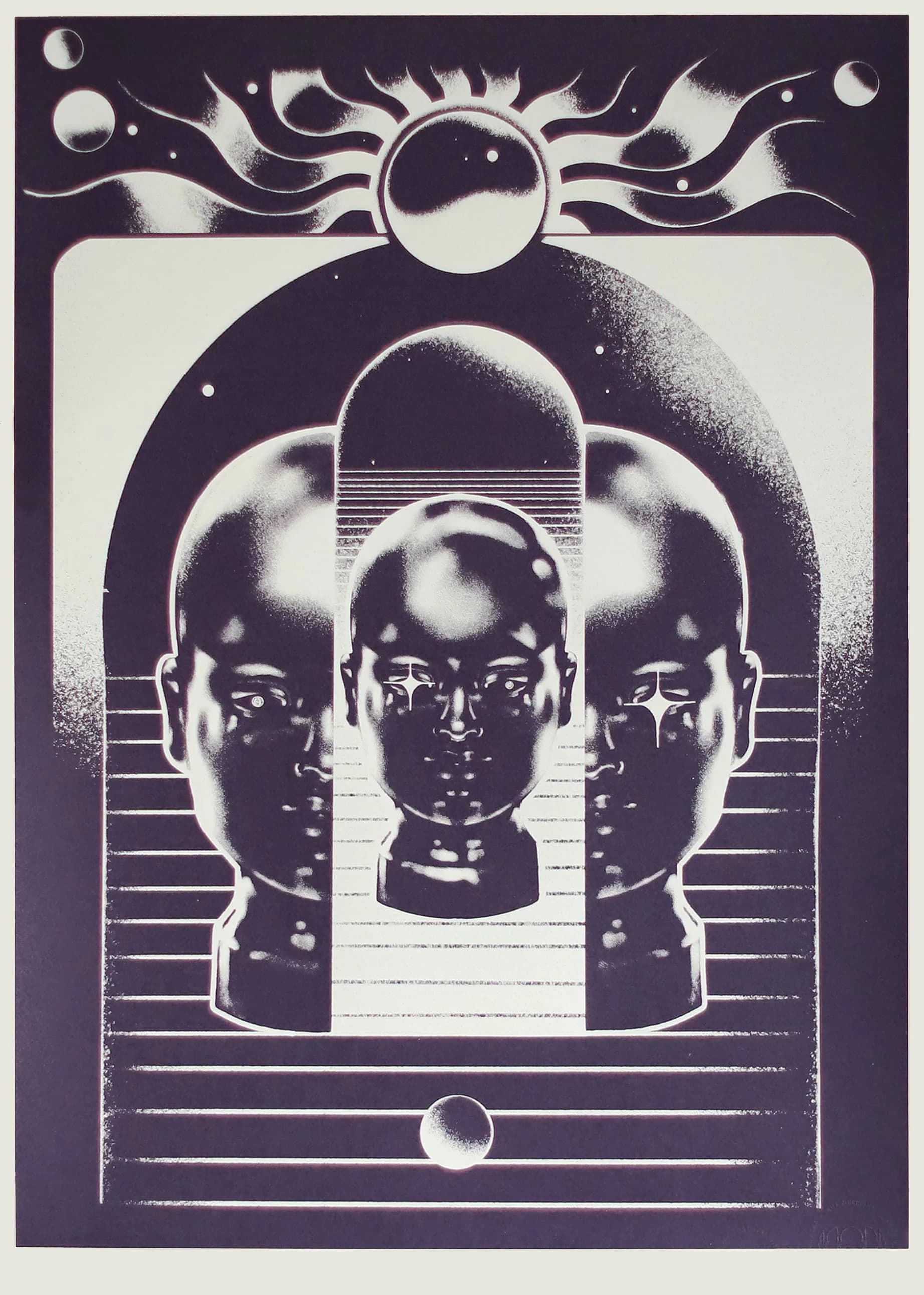 wg46-13 / 50X70cm Unframed