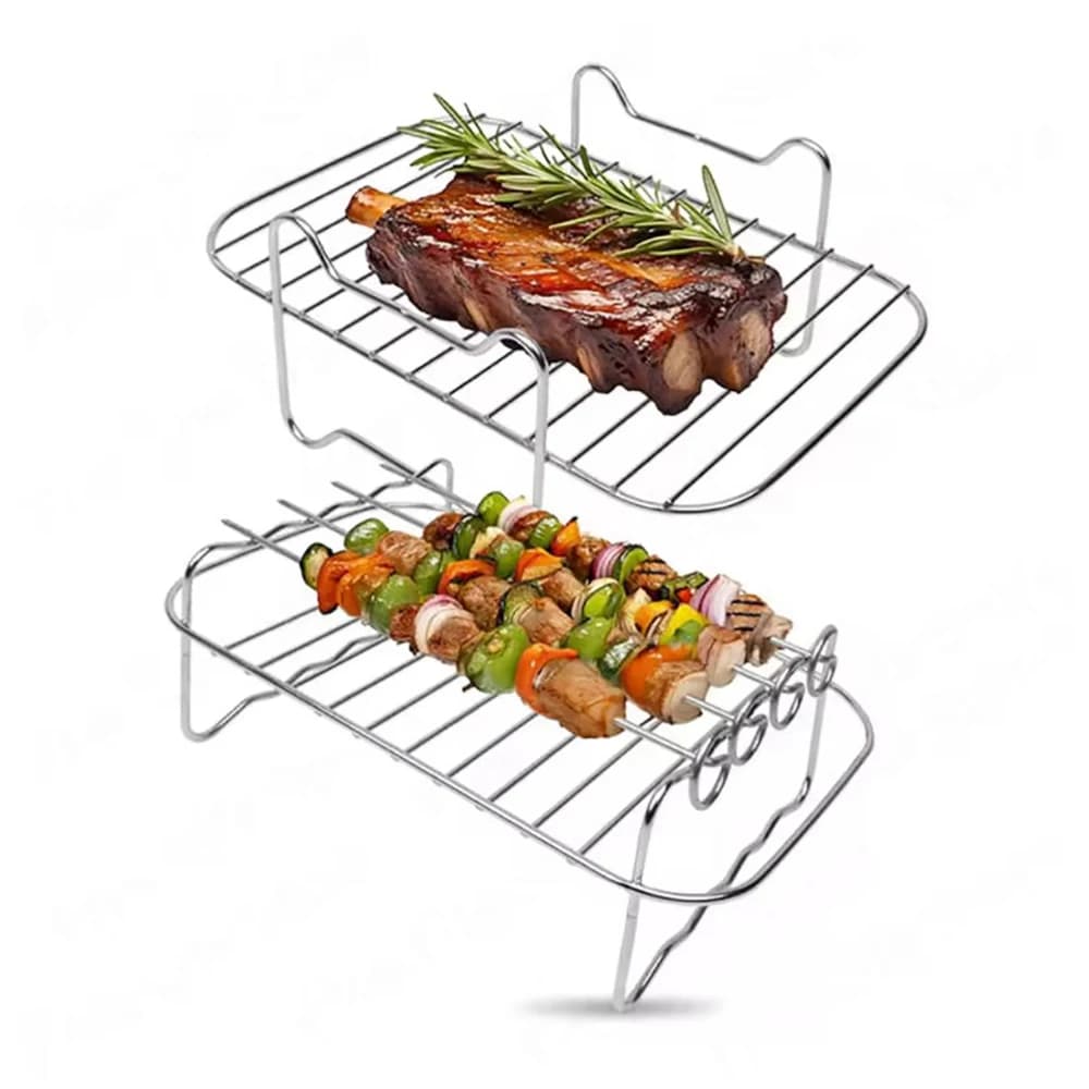 2Pcs BBQ Rack