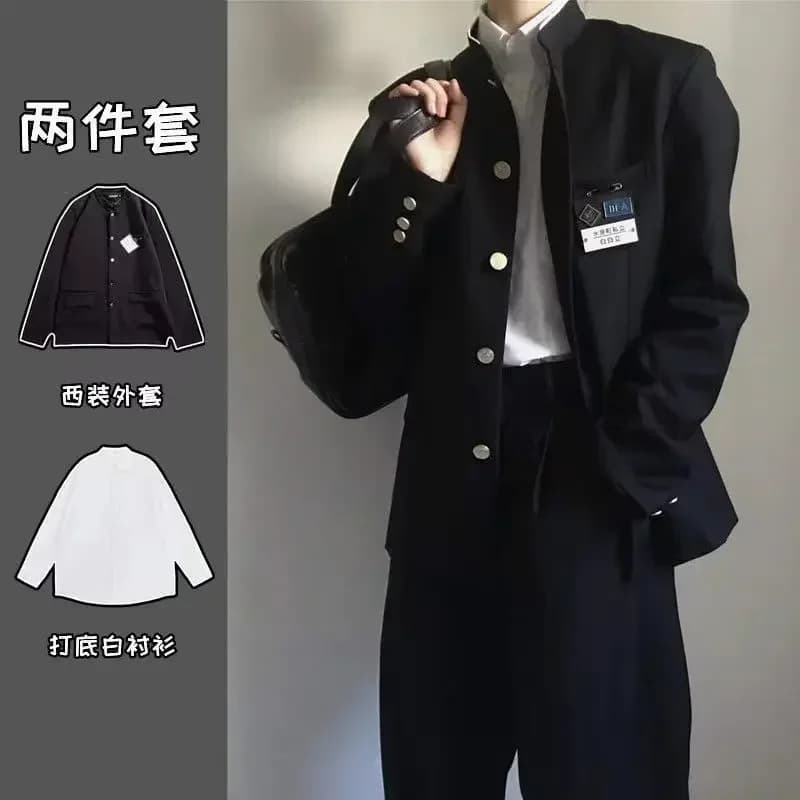 shirt and coat / L