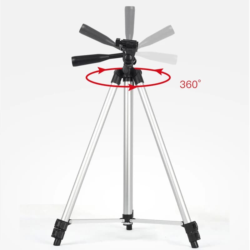 Camera Accessories Digital-Video-Photo 3-way Head 4-section Legs with Quick Lever Locks Cam Tripod