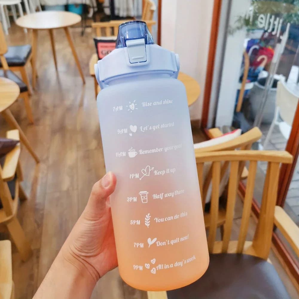 blue water bottle / 2L