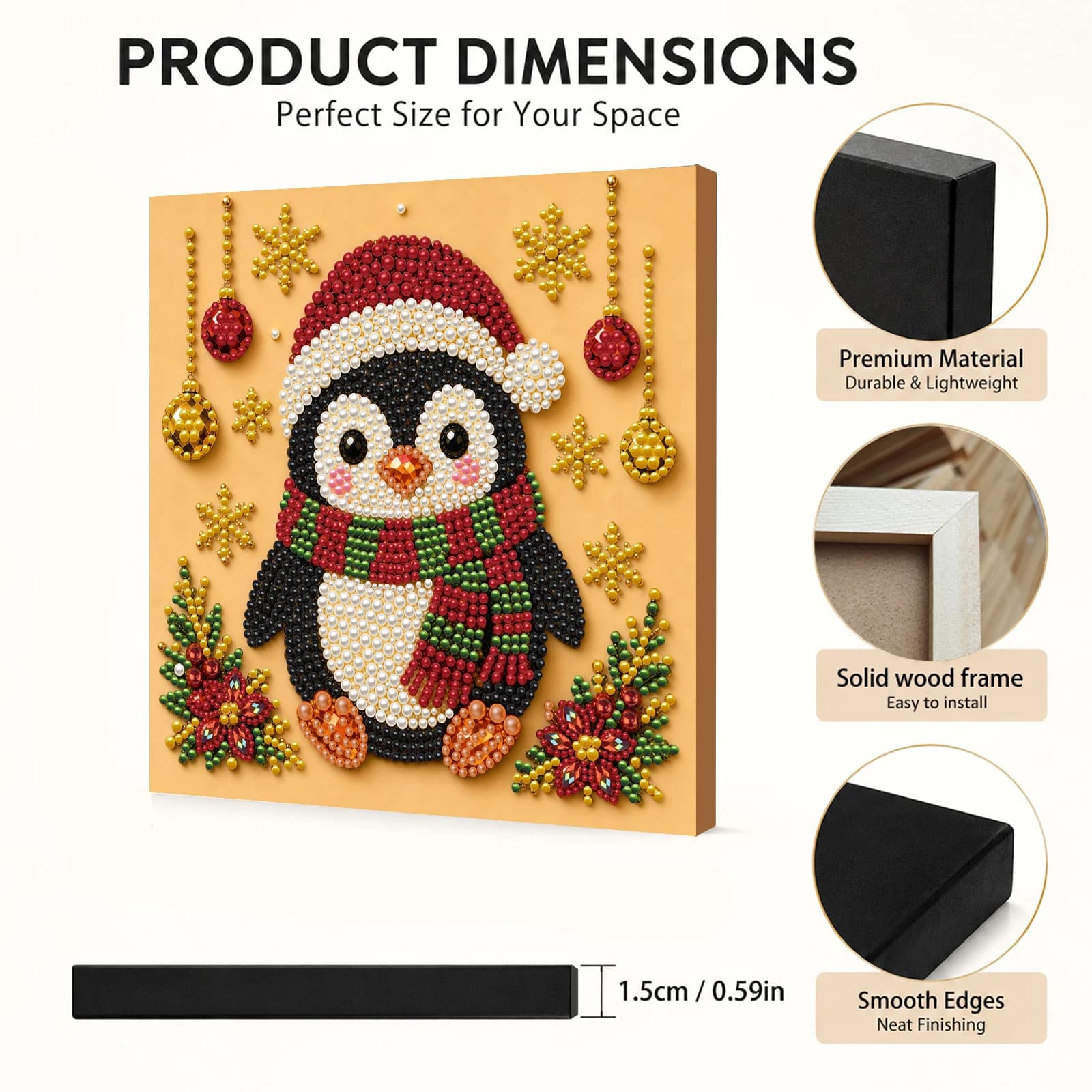 Christmas penguin