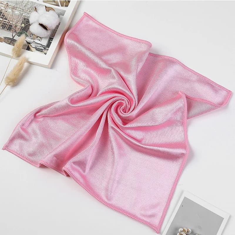 Car Glass Cleaning Tools Towel Chiffon Microfibres Voiture Absorbent Cloth Auto Glass Cleaning Towels Wash Car Cleaning Gadget