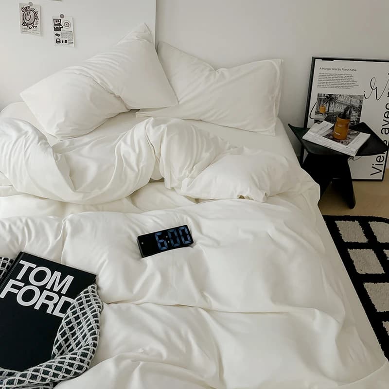 cream white / twin  3pcs / China Mainland / Fitted Bed Sheet
