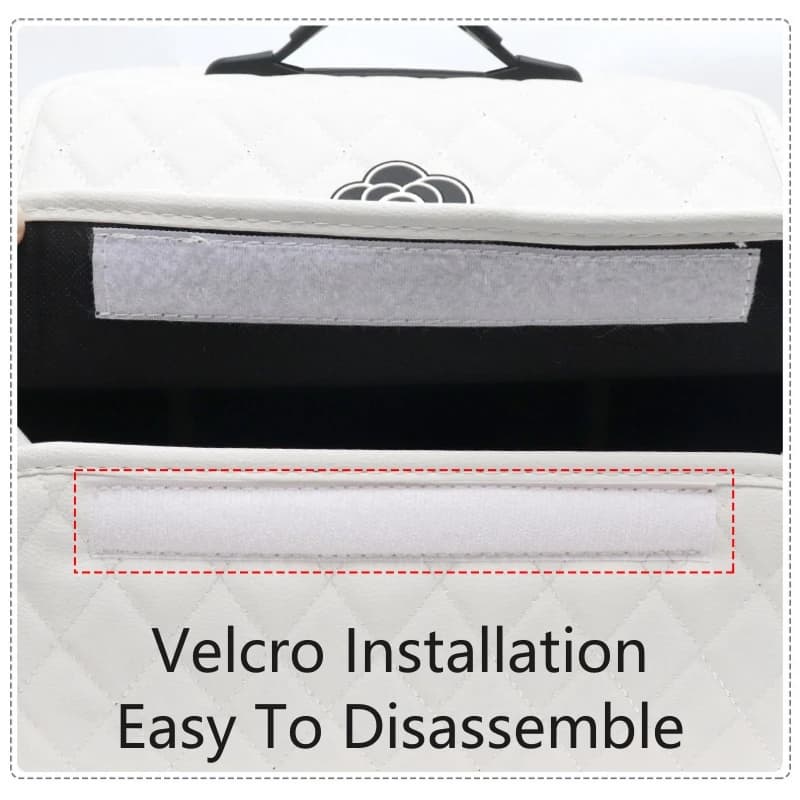Car Trunk Organizer Durable Foldable Storage Box with Easy-Clean Compartments Versatile Interior Accessories for Car Organizati