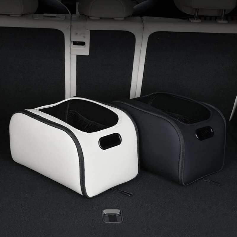 Car Trunk Organizer with Built-in Pocket for Truck SUV RV Sedan Auto Interior Universal Large Capacity Trunk Organizer tool