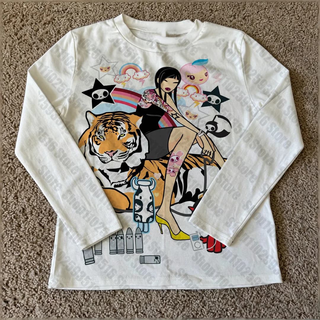 WHITE / L
