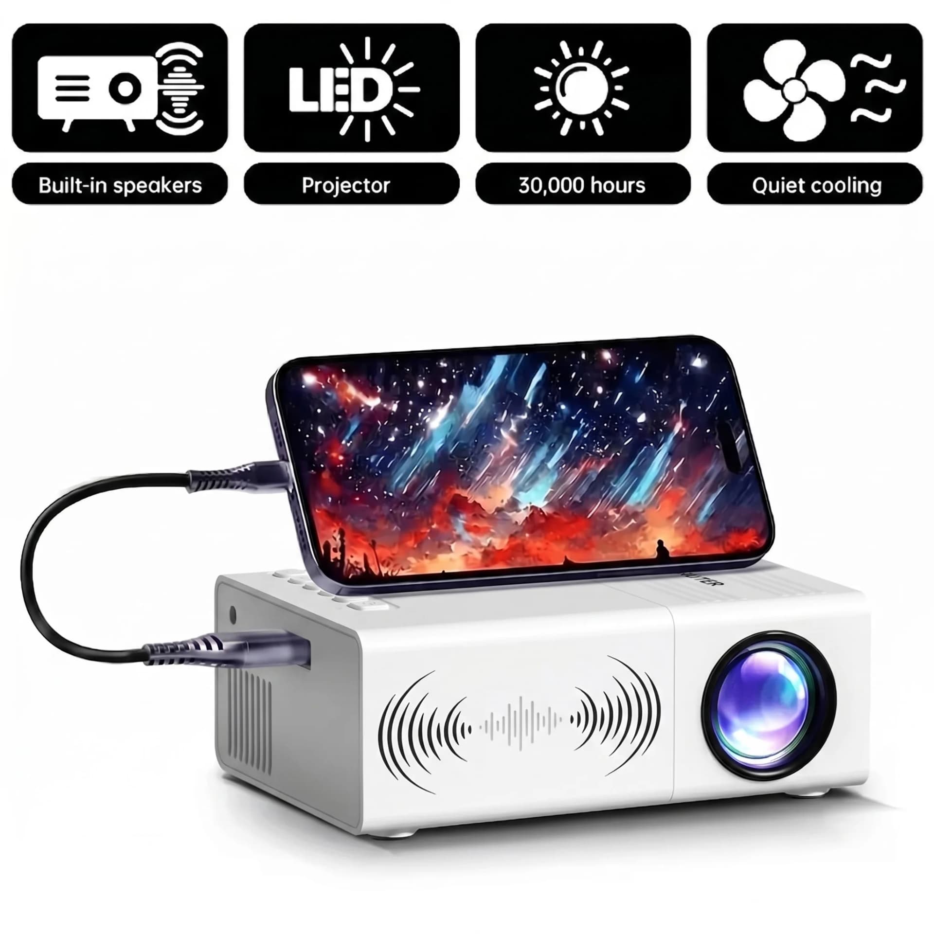 Mini Projector / USB Type-C
