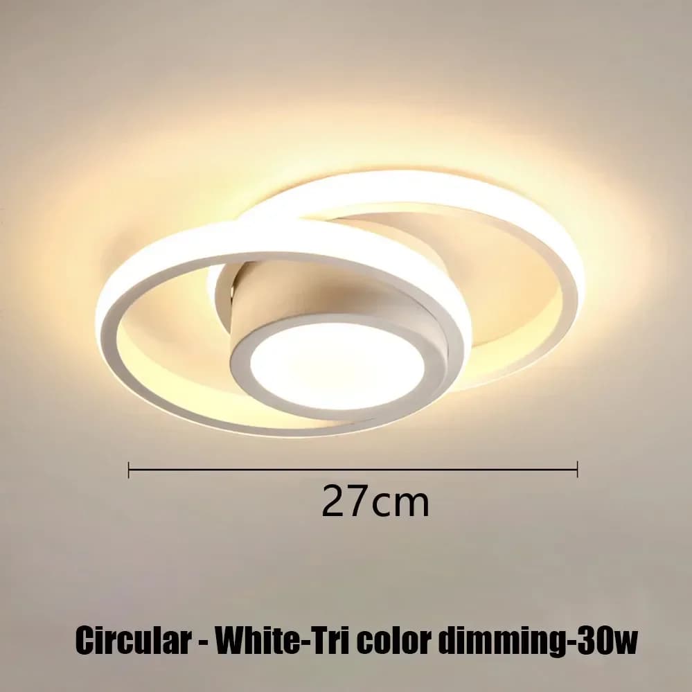 J-white-30W / 3-color light / AC 90-260V