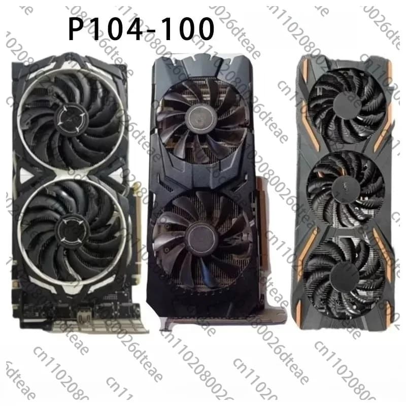 Card P104-100 8Gb Graphics Card for Gaming Card for Computer P104-100 Disassembly