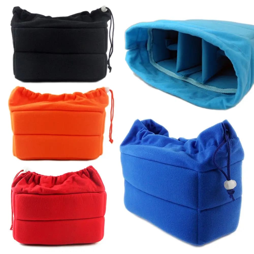 Camera Accessories for Photography Protective Camera Lens Cas Partition Padded Bag Camera Insert Bag