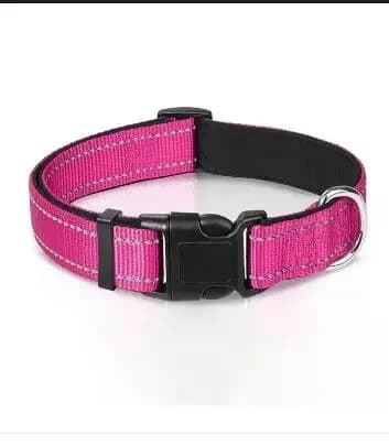 Rose red collar / XL