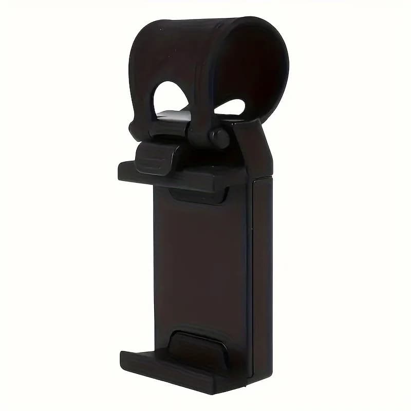 1pc Car Phone Holder, Car Steering Wheel Phone Holder, Mobile Phone Holder, Lazy Phone Holder. car holder phone