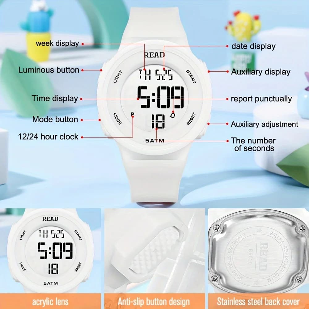 Women's Fashion Digital Watch With LED Display