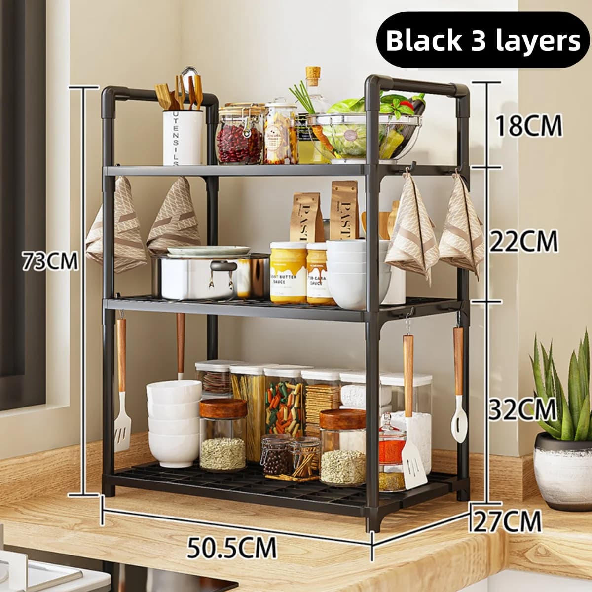Black 3-layer