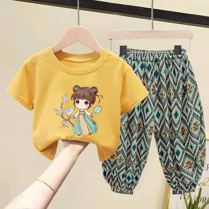 yellow 2pcs / 90cm 2T
