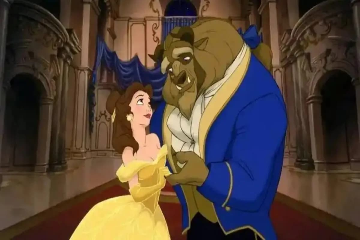 Beauty And The Beast Photography Backdrop For Birthday Party Background For Room Decoration Poster Can Be Customize Name Banner