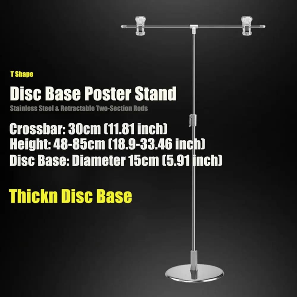 Photography Photo Backdrop Stands Adjustable T-Shape Background Frame Support System Stands With Clamps for Video Studio