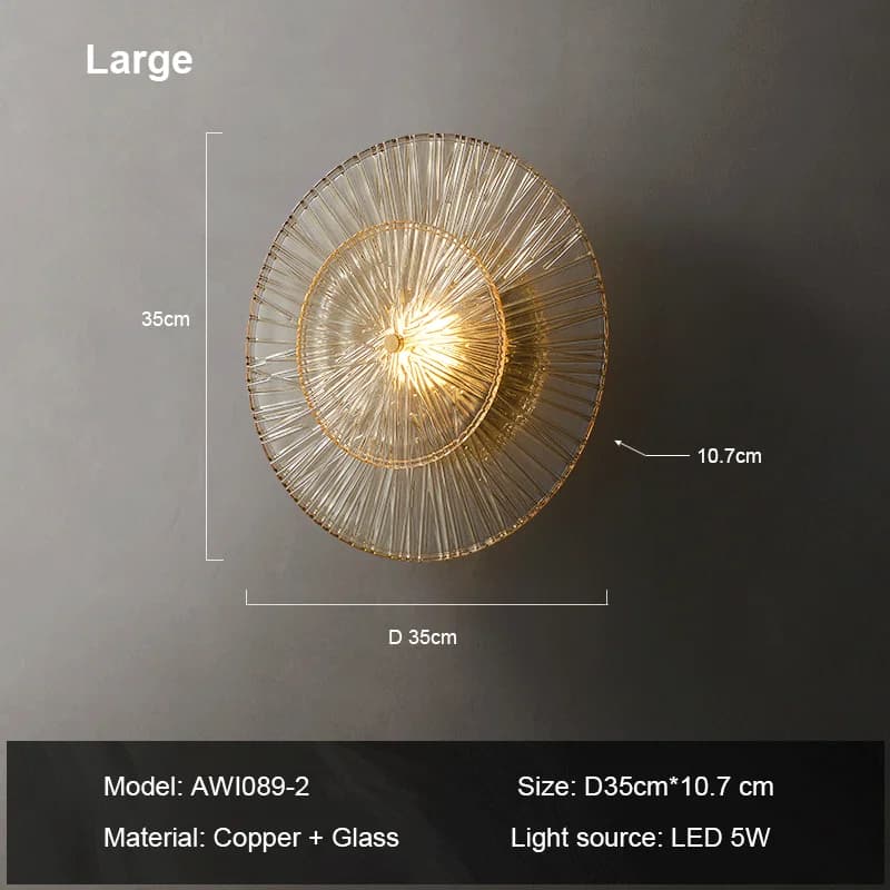 Diameter 35cm / warm light / 110-220V