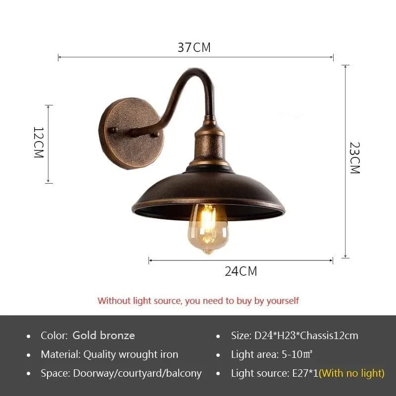 A Gold / Without Bulb