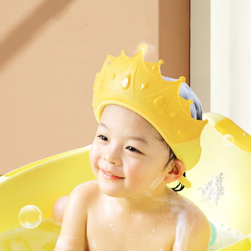 Baby Ear Protection Silicone Shampoo Cap