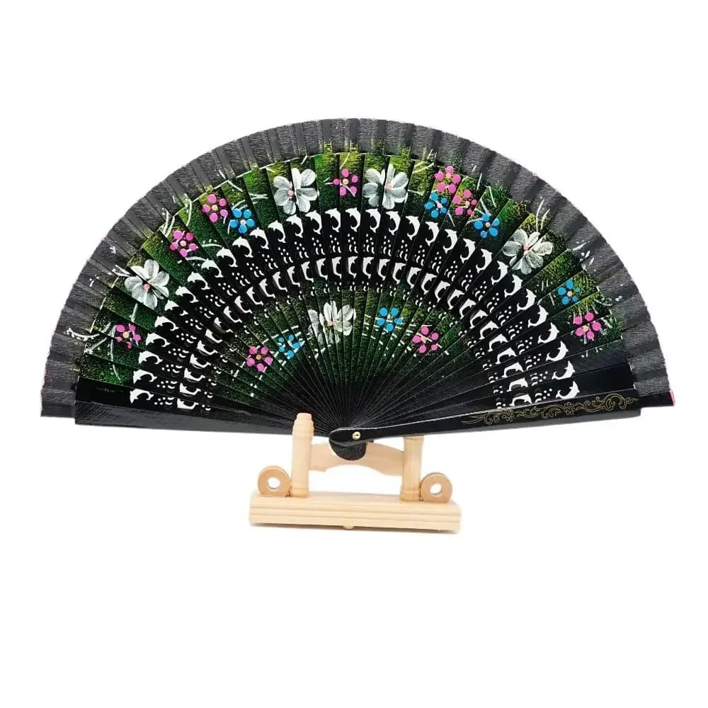 Wooden Hollow Out Wedding Favors Classical Dance Fan Decoration Crafts Party Supplies Folding Fan