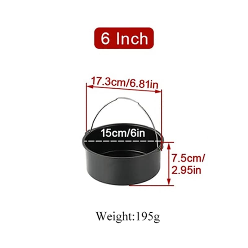6 inch hand basket