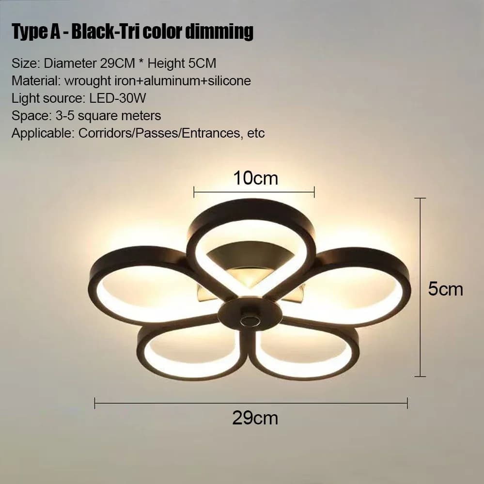 M-black / 3-color light / AC 90-260V