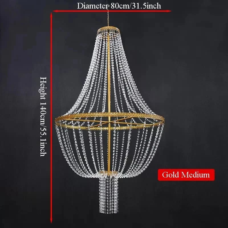 Wedding Hotel Banquet Decoration Crystal Pendant Home Decoration Large Crystal Pendant