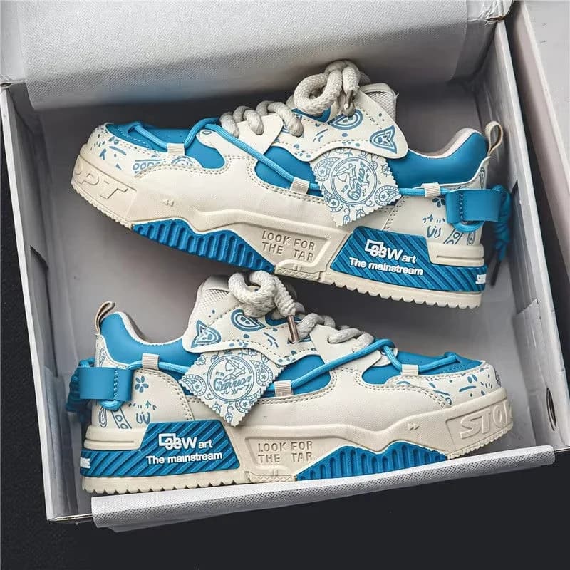 Blue Men Sneakers / 44