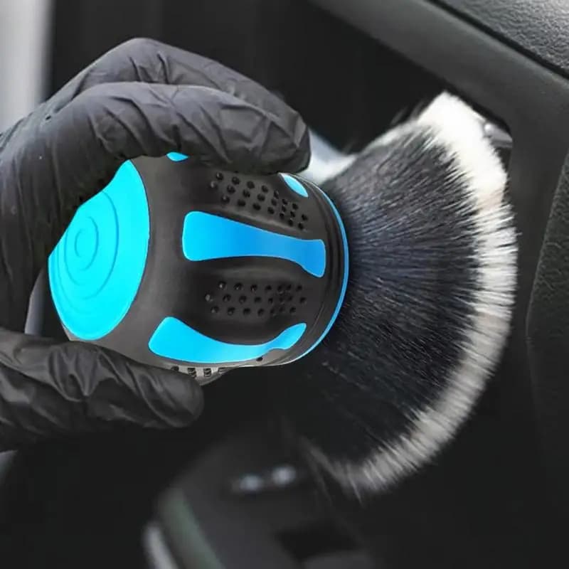 *1pcs Car Cleaning Tools Small Multi-Purpose Detailing Brush Soft Bristles For Dusting Or Scrubbing Interior & Delicate Surfaces