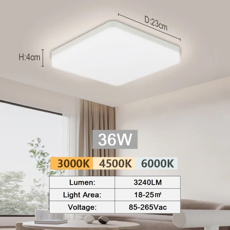 EDSQ-36W / Warm light