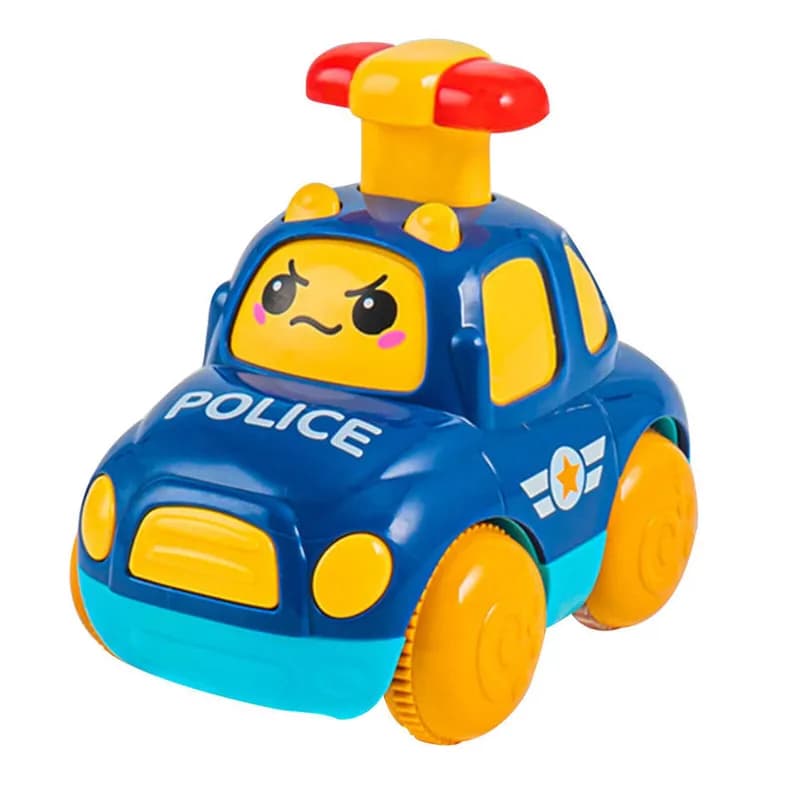 Blue Police Car