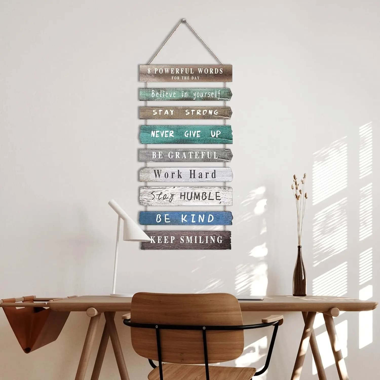 Rustic Wooden Wall Art Decor Sign