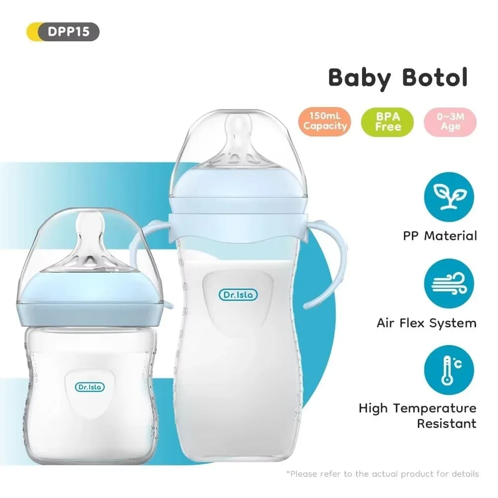Baby PP Feeding Bottle with Handle BPA-Free