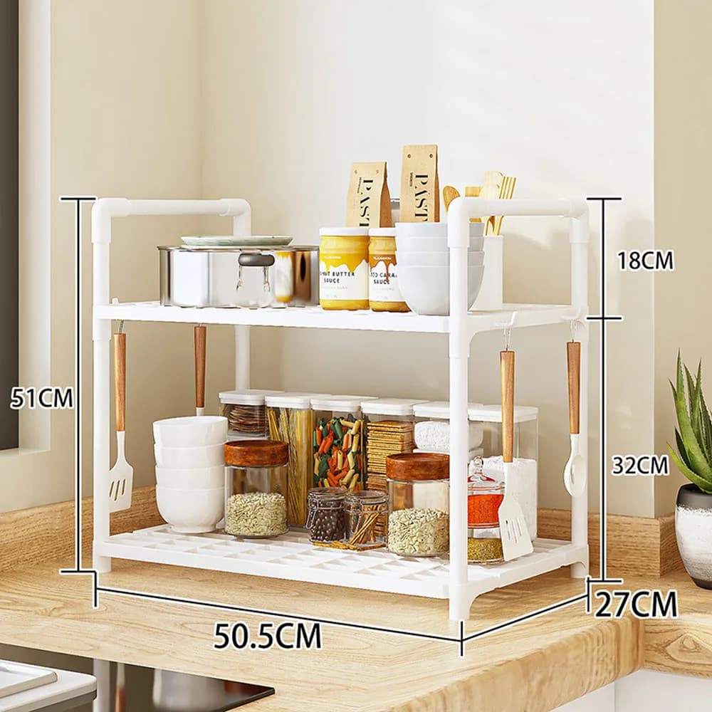 2-tier white