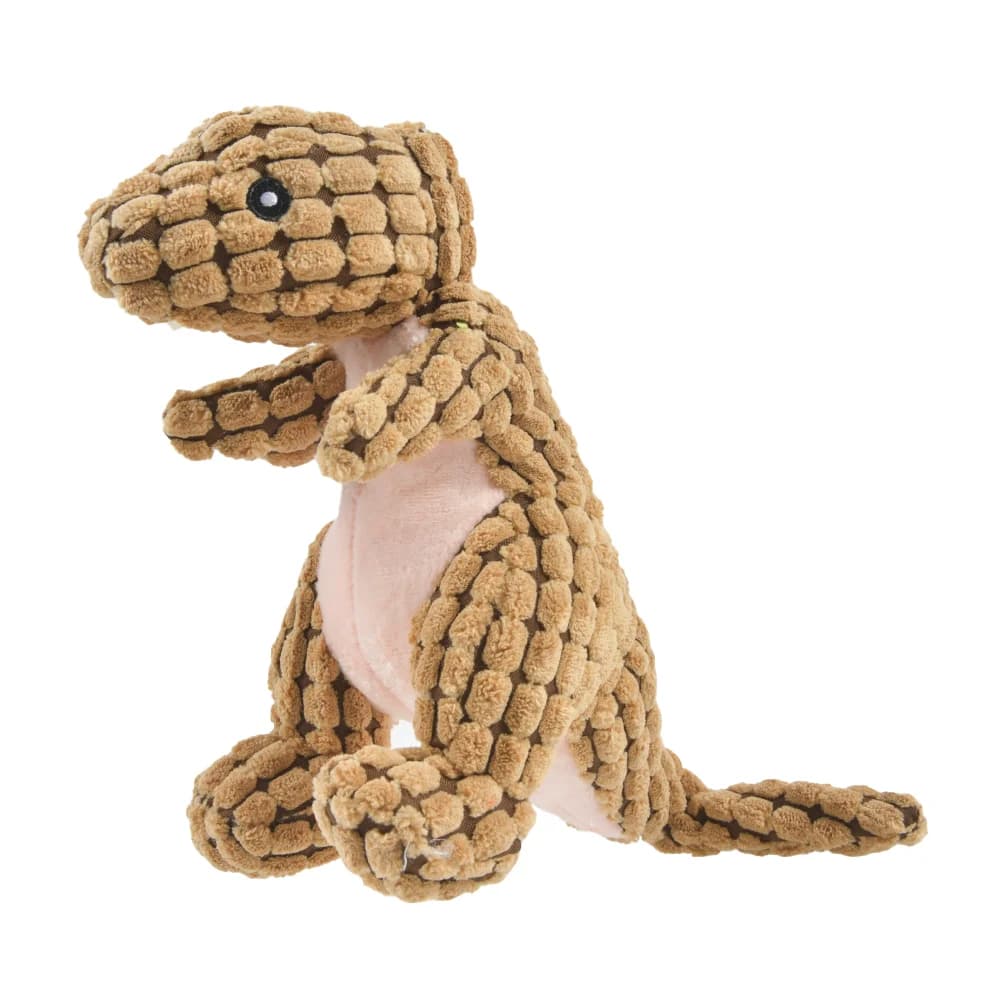 Interactive Plush Dinosaur Pet Chew Toy
