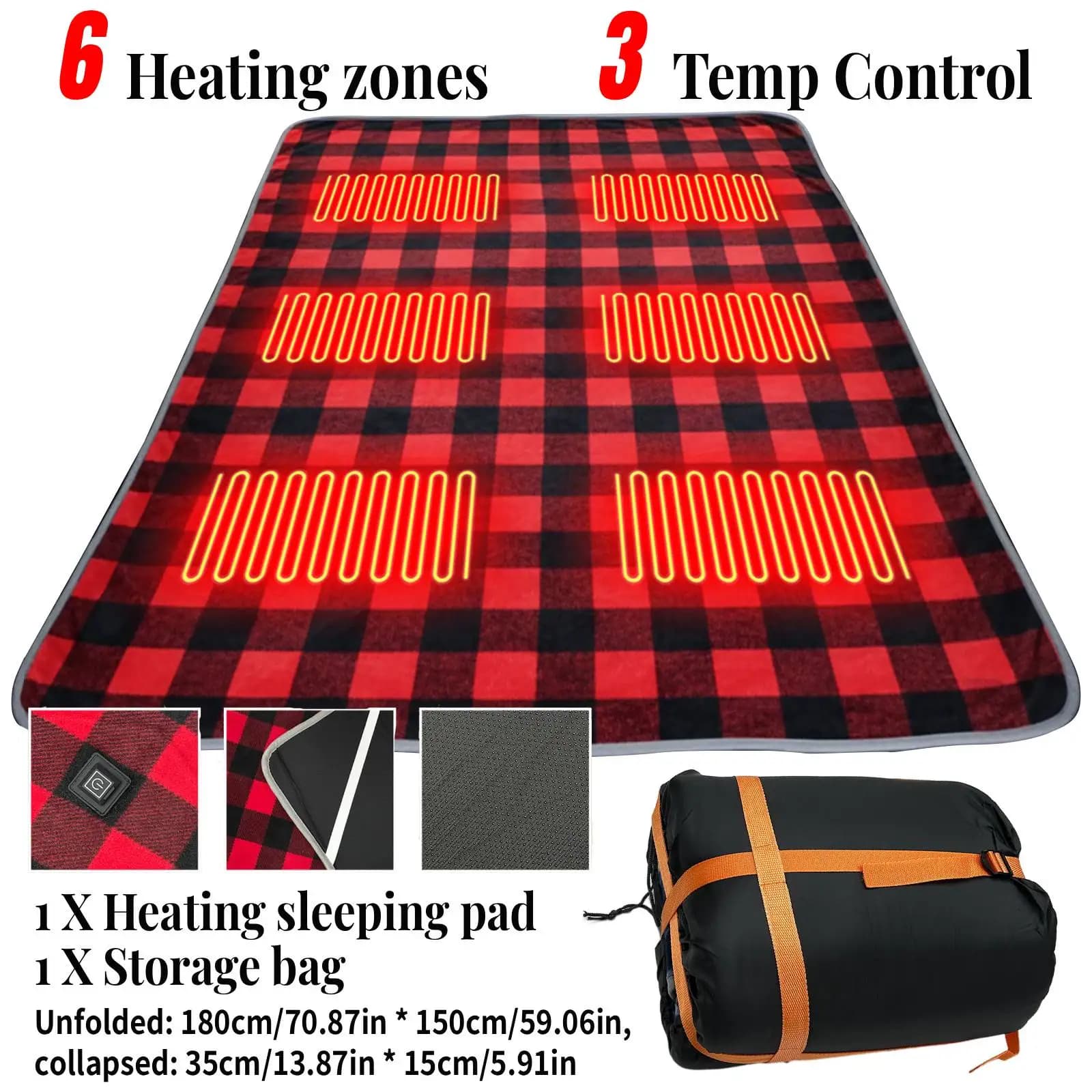6 Zones 3 Temp