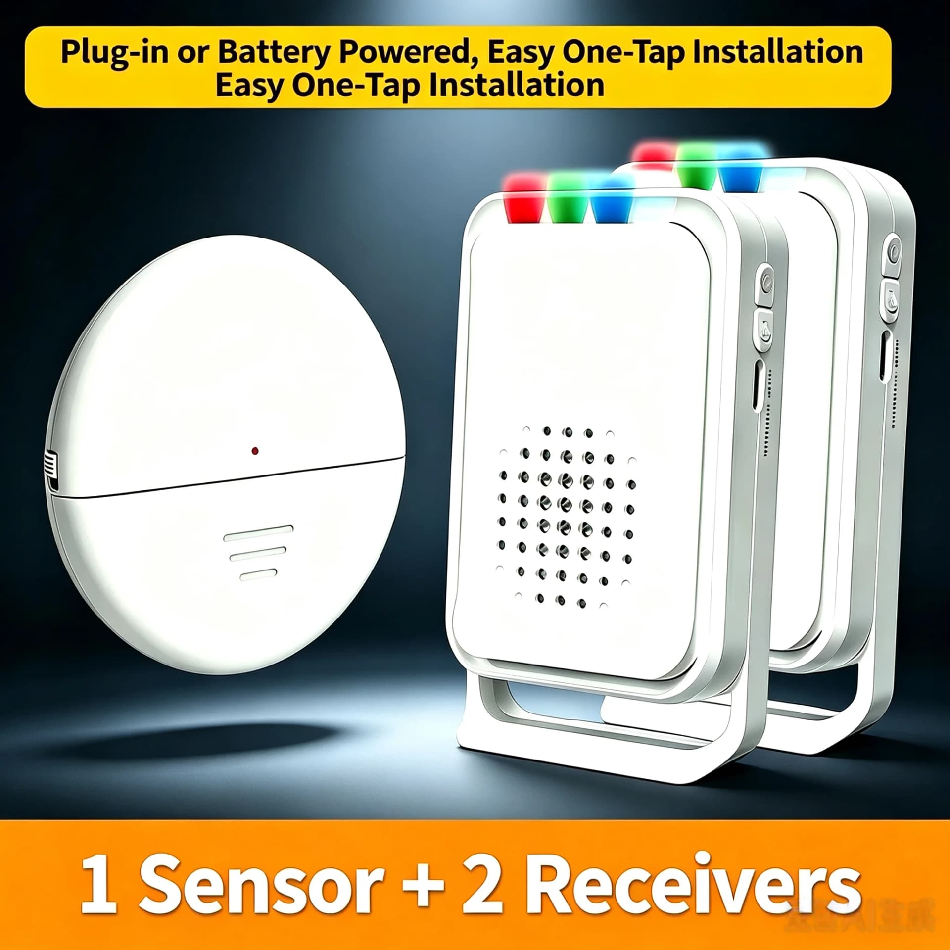 Radar Sensor Door Window Anti-Theft Alarm Home Use For Children, Elderly, Fall Protection, And Pedestrian Detection Warning