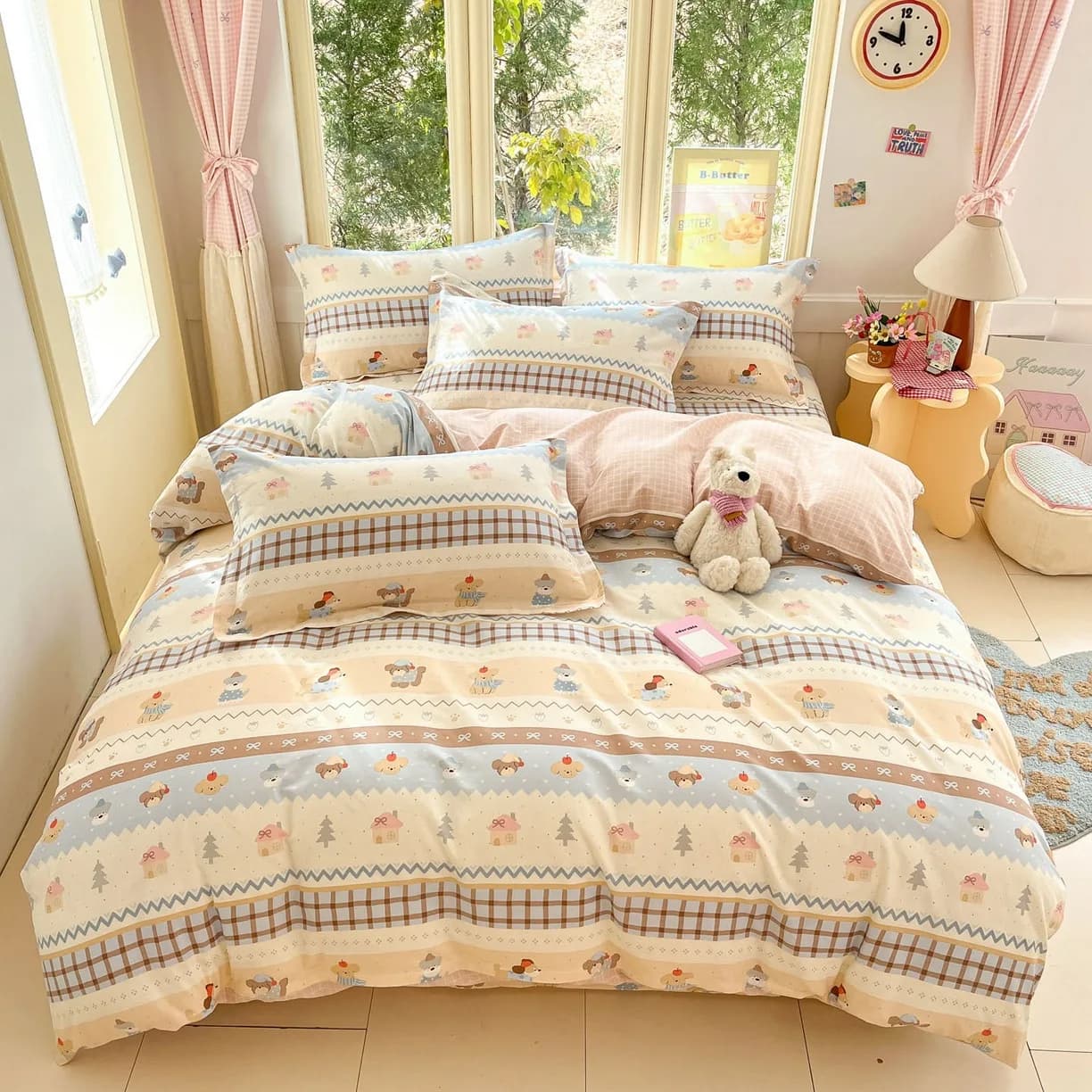 4 / 1.0m bed 3 pcs set