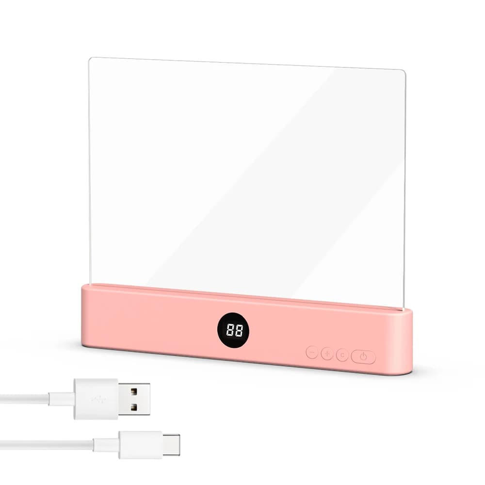 Pink change light